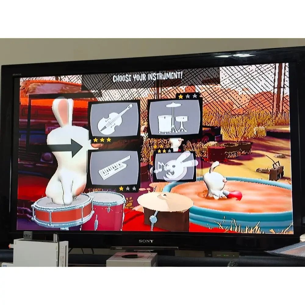 Rayman Raving Rabbids TV Party Wii Disc Tested